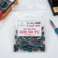 Tụ Hóa 50V 1uF 2.2uF 4.7uF 10uF 47uF