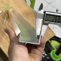 Nhôm tản nhiệt chữ U dài 1 mét [1.000mm]