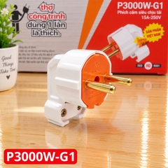 Phích Cắm Điện Dương Gập Vuông Góc Siêu Tải P3000W-G1