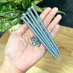 Ốc Vít M6x120mm Có Kèm Tán - Túi 100 Con