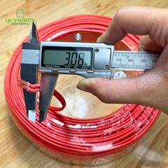 Dây Điện CADIVI Dây Đôi VCmd/LF 2x1.5 – Ruột Đồng Mềm, PVC Chống Cháy