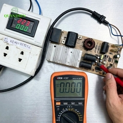 Tụ Bếp Từ 5uF 400VDC 275VAC Màu Xanh Loại Đứng