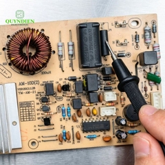 Tụ Bếp Từ 5uF 400VDC 275VAC Màu Xanh Loại Đứng