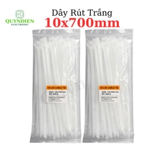 Dây Rút Nhựa Nhiều Kích Cỡ Màu Trắng Đen - Giá Bán 1Kg