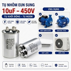 Tụ Nhôm Kapa EUN SUNG 10uF 450V