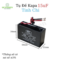 Tụ Đề Kapa 15uF ±5% 450VAC Tinh Chi