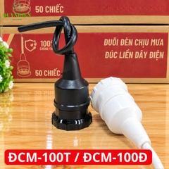 Đuôi Đèn Chịu Mưa Đúc Liền Dây Ren Nhựa ĐCM-100 SOPOKA