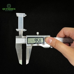 Lõi Nhựa Vuông Dài 42mm Quấn Cuộn Cảm Phân Tần Loa - Màu Trắng Trong