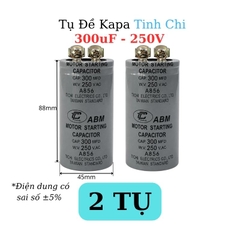 Tụ Đề Khởi Động Tinh Chi 300uF 250VAC