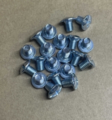 Ốc vít M5 dài 8mm ren mịn đầu dù Túi 100 con=151g