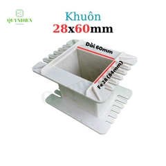 Khuôn nhựa quấn biến áp Fe silic 28x60mm