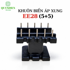 Khuôn EE28 (5+5 chân) Dùng Lõi Ferrit EI28/EE28