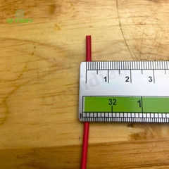 Gen co nhiệt size 1mm màu Đỏ