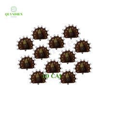 Công tắc xoay galet giấy 5A, có kèm núm vặn-10 Chấu