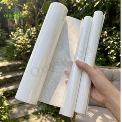 Giấy Phim Cách Điện Trắng 1 Mặt Bóng 1 Mặt Xù Dày 0.3mm