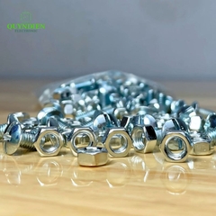 Ốc Vít Ren Mịn Đầu Dù M5x10mm Có Kèm Tán Màu Trắng