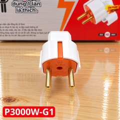 Phích Cắm Điện Dương Gập Vuông Góc Siêu Tải P3000W-G1