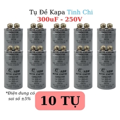 Tụ Đề Khởi Động Tinh Chi 300uF 250VAC