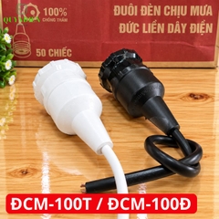Đuôi Đèn Chịu Mưa Đúc Liền Dây Ren Nhựa ĐCM-100 SOPOKA
