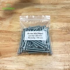 Ốc Vít M5x70mm Có Kèm Tán
