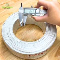 Dây Điện CADIVI Dây Đôi VCmd/LF 2x0.75  – Ruột Đồng Mềm, PVC Chống Cháy