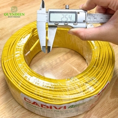 Dây Điện CADIVI Dây Đôi VCmd/LF 2x0.75  – Ruột Đồng Mềm, PVC Chống Cháy
