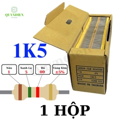 Điện trở Đài Loan 1/4W - 1K5