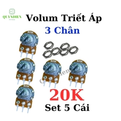 Volum biến trở Triết áp đơn WH148 B20K