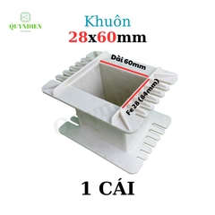 Khuôn nhựa quấn biến áp Fe silic 28x60mm