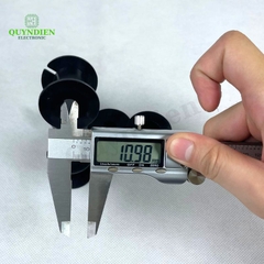 Lõi Nhựa Audio 2 Đầu Tròn Quấn Cuộn Cảm Phân Tần Loa - Màu Đen