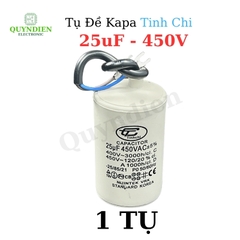 Tụ Đề Máy Bơm Nước 25uF 450V Tụ Kapa Tinh Chi