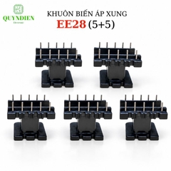 Khuôn EE28 (5+5 chân) Dùng Lõi Ferrit EI28/EE28