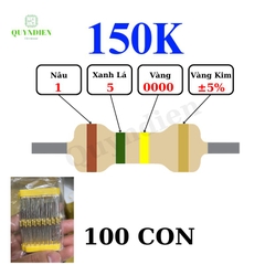 Điện trở Đài Loan 1/4W - 150K