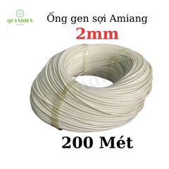Ống Gen Sợi Thủy Tinh AMIANG Chịu Nhiệt Cao - Ống Gen Chống Cháy - Nhiều Size