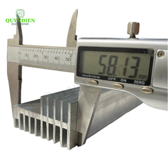 Nhôm tản nhiệt 2 tầng 10 cánh 135x58x32mm