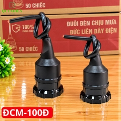 Đuôi Đèn Chịu Mưa Đúc Liền Dây Ren Nhựa ĐCM-100 SOPOKA