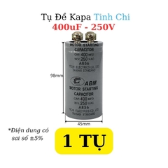 Tụ Đề Khởi Động Tinh Chi 400uF 250VAC