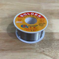 Thiếc hàn chì hàn SOLDER Size 0.8mm 60/40 Cuộn 100g