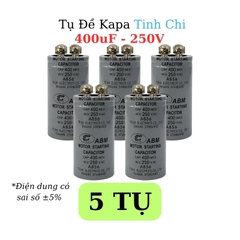 Tụ Đề Khởi Động Tinh Chi 400uF 250VAC