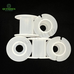 Lõi Nhựa Audio 2 Đầu Tròn Quấn Cuộn Cảm Phân Tần Loa - Màu Trắng Trong