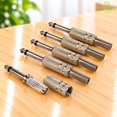 Jack 6.3mm Đực Mono Xi Thường