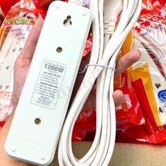 Ổ Cắm 4 Cửa 1200W 4B5 Thiết Kế Gọn Gàng An Toàn Tiện Dụng