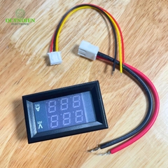 Đồng Hồ Đo Điện Áp Và Dòng Điện DC Hiển Thị Kép 0-100V 10A