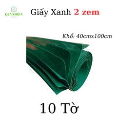 Giấy xanh giấy cách điện dày 0.2mm