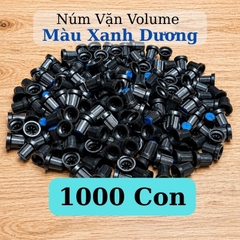 Núm Vặn Volume Nhựa Màu Xanh Trục Hoa Mai
