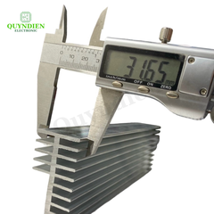 Nhôm tản nhiệt 2 tầng 10 cánh 135x58x32mm