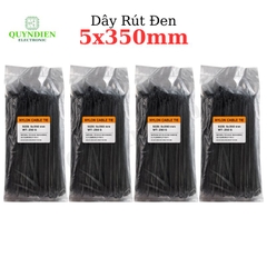 Dây Rút Nhựa Nhiều Kích Cỡ Màu Trắng Đen - Giá Bán 1Kg
