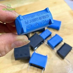 Tụ Bếp Từ 6uF 275VAC/400VDC Màu Đen Loại Đứng