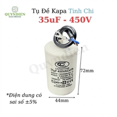 Tụ Đề Máy Bơm Nước 35uF 450VAC Tinh Chi