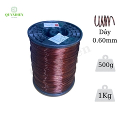 Dây NHÔM bọc emay TIẾN THỊNH size 0.60mm
